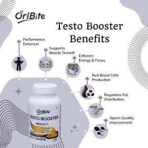 Healthy bites retails presents to you the best Testosterone booster for overall improvement of the body