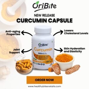 Curcumin capsules for inflammation reduction and joint relief