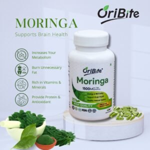 Moringa capsules for natural energy and immune support