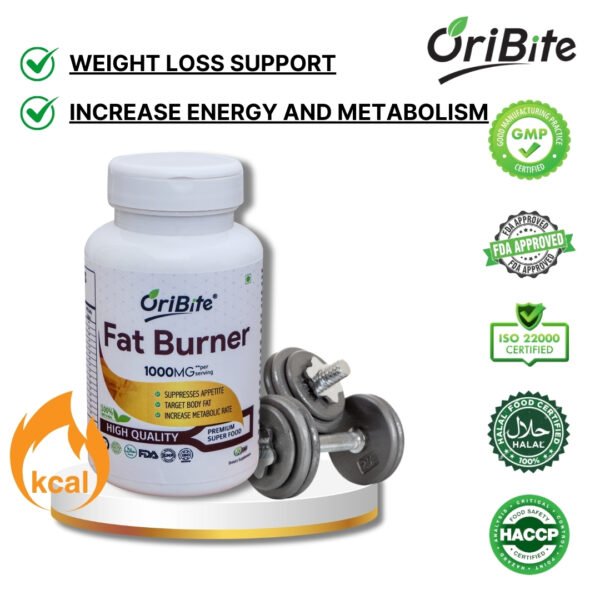 Fat burner bottle for weight loss and metabolism boost