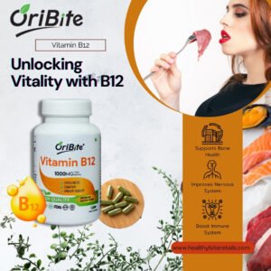 Oribite Vitamin B12 Supplement for Energy Boost and Nerve Health Vitamin B12 supplement, energy boost, nerve health, metabolism, cognitive function, Florida